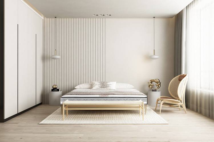 安全与美学并存，康姿百德清雅款磁性床垫的睡眠空间革命