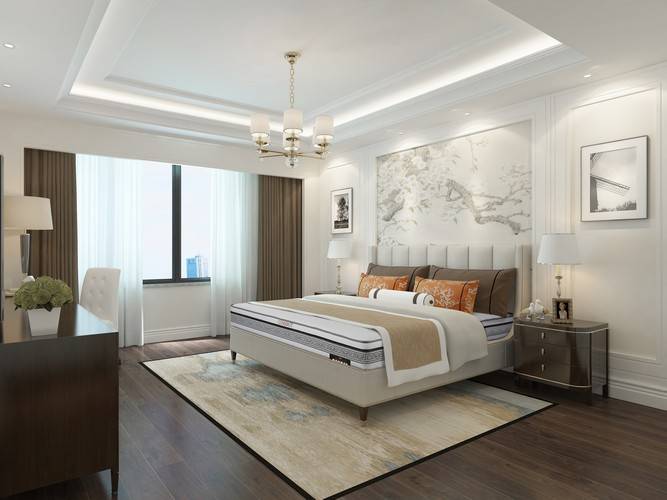 守护每夜安眠：康姿百德清雅款磁性床垫以匠心铸就健康睡眠防线