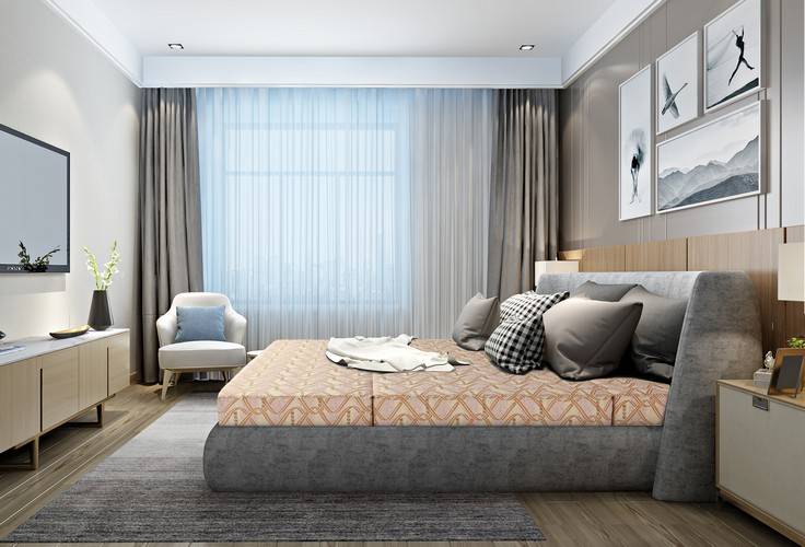 不是硬撑是温柔托举！康姿百德典雅款床垫让脊椎在睡眠中悄然修复